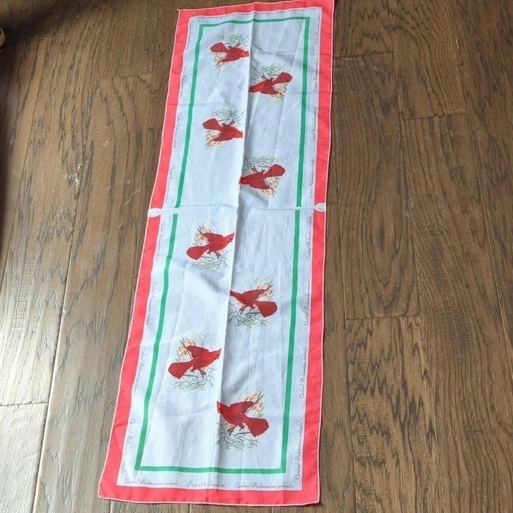 Cardinal Scarf *Sold* - Picture 1 of 5